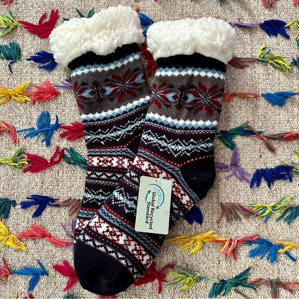 Thermal knit slipper socks!!!